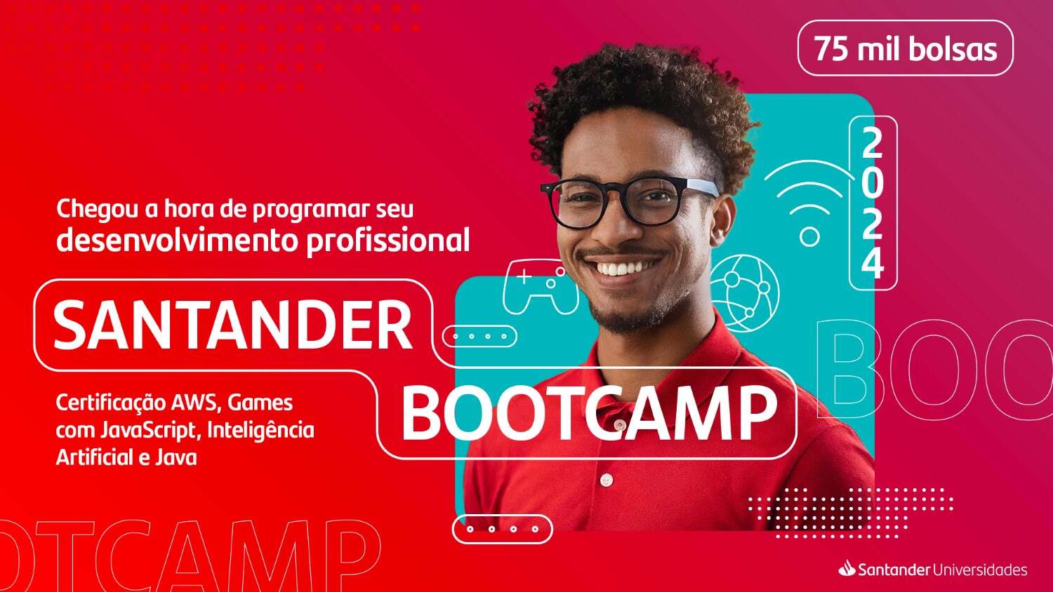 Santander Bootcamp 2024 Banner Versao 2
