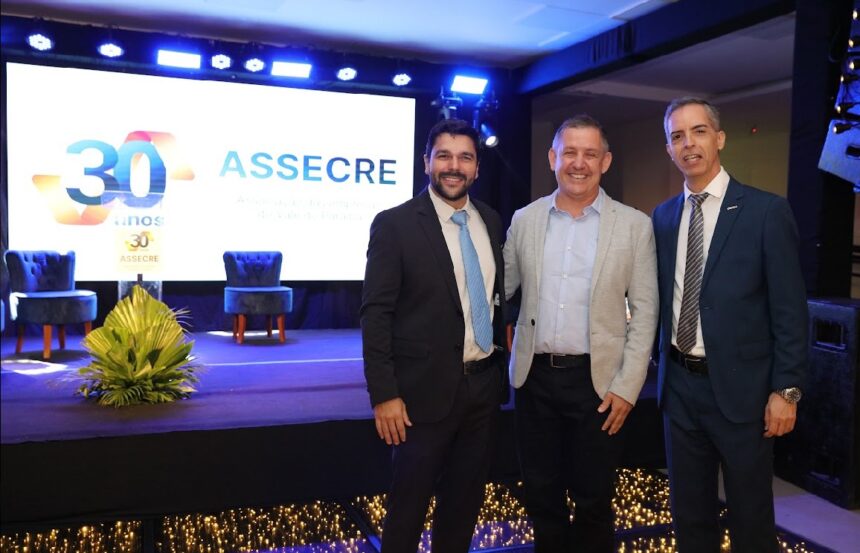 Diretores Executivos Da Assecre, Gabriel Santos Araújo, Eduarso Sás Piloto, Wagner Siqueira Img 3440