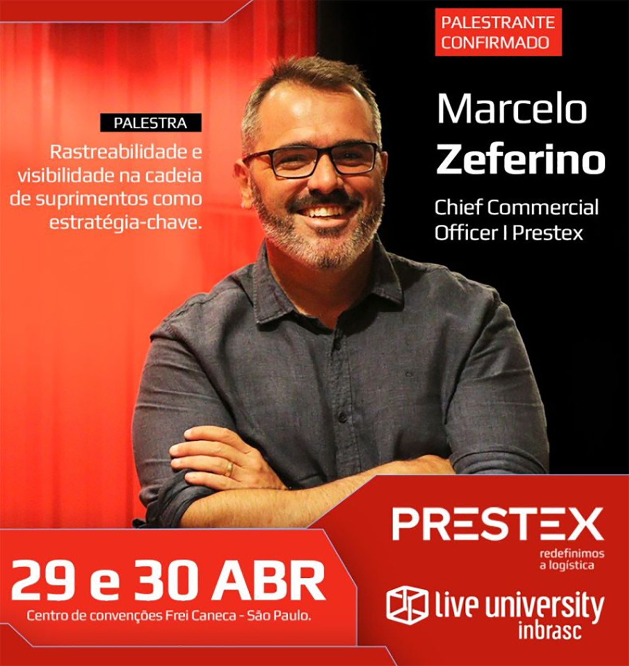 Marcelo Zeferino, Cco Da Prestex, Estará Na 20 Maratona De Supply Chain 1